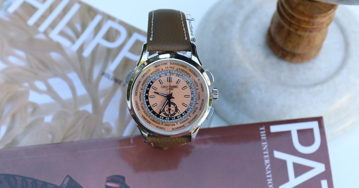 Patek World Time Flyback Chronograph Reference 5935a - Jazztime blog - Best Price on luxury watches