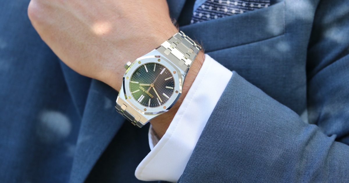 AP Royal Oak 41mm Stainless Steel Blue Dial