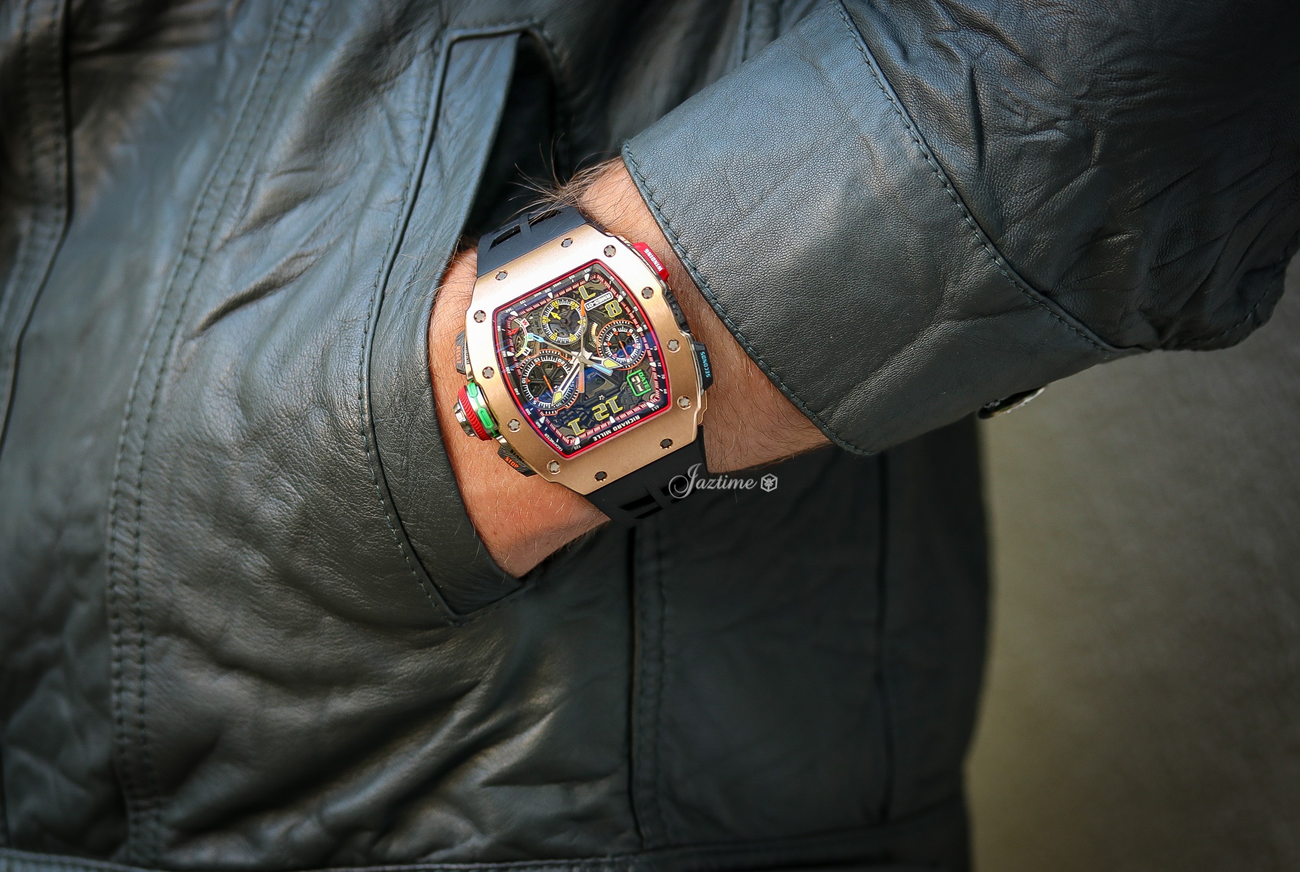 Richard Mille Automatic Winding Split-seconds Chronograph Rose Gold RM 65-01 - Jaztime Blog - New & Used Luxury Watches - Orange County - CA -1
