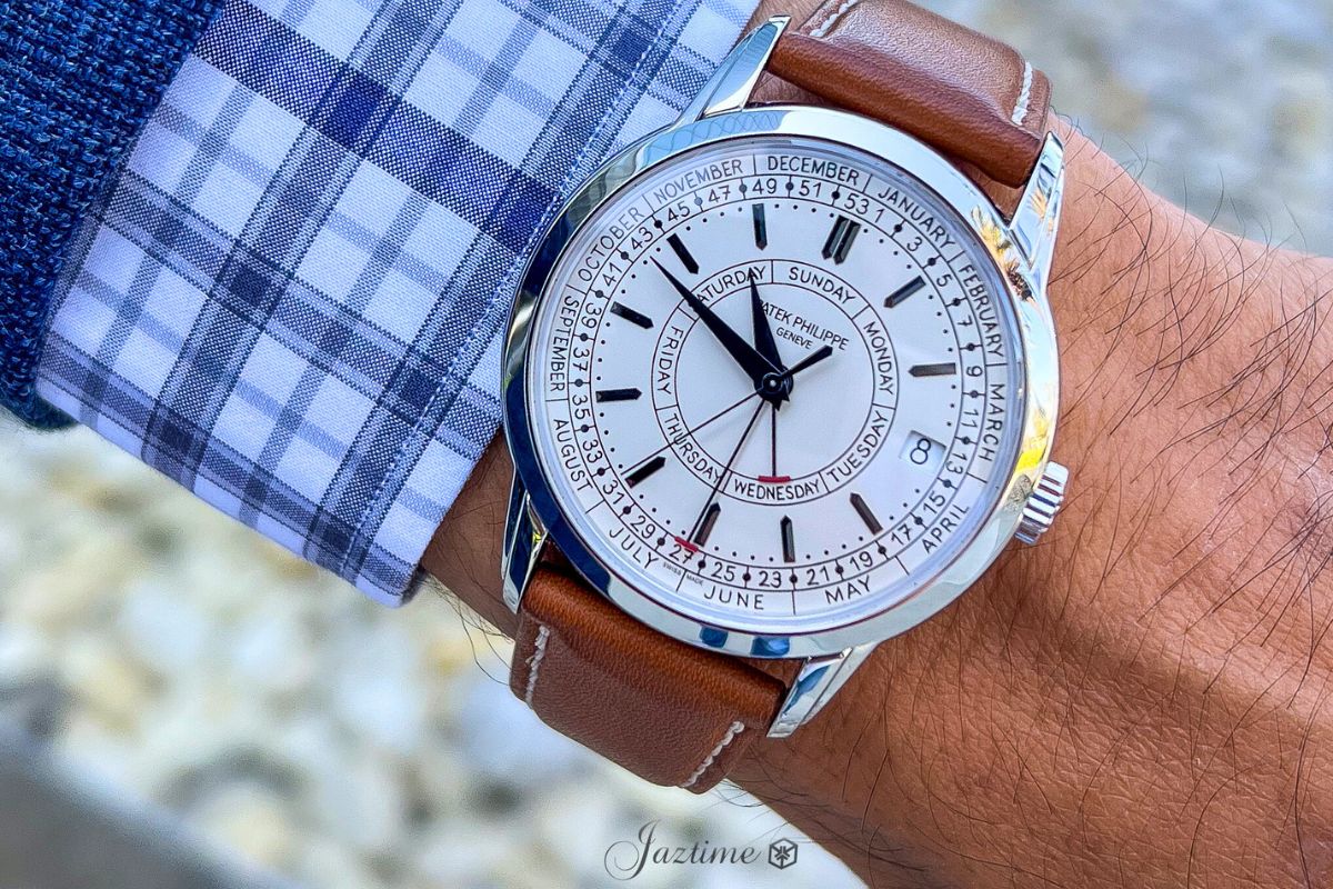 Patek Philippe Calatrava Weekly Calendar Steel 40mm Silver Opaline Dial 5212A-001 - Jaztime Blog - New & Used Luxury Watches - Orange County - CA - Jaztime Blog 3