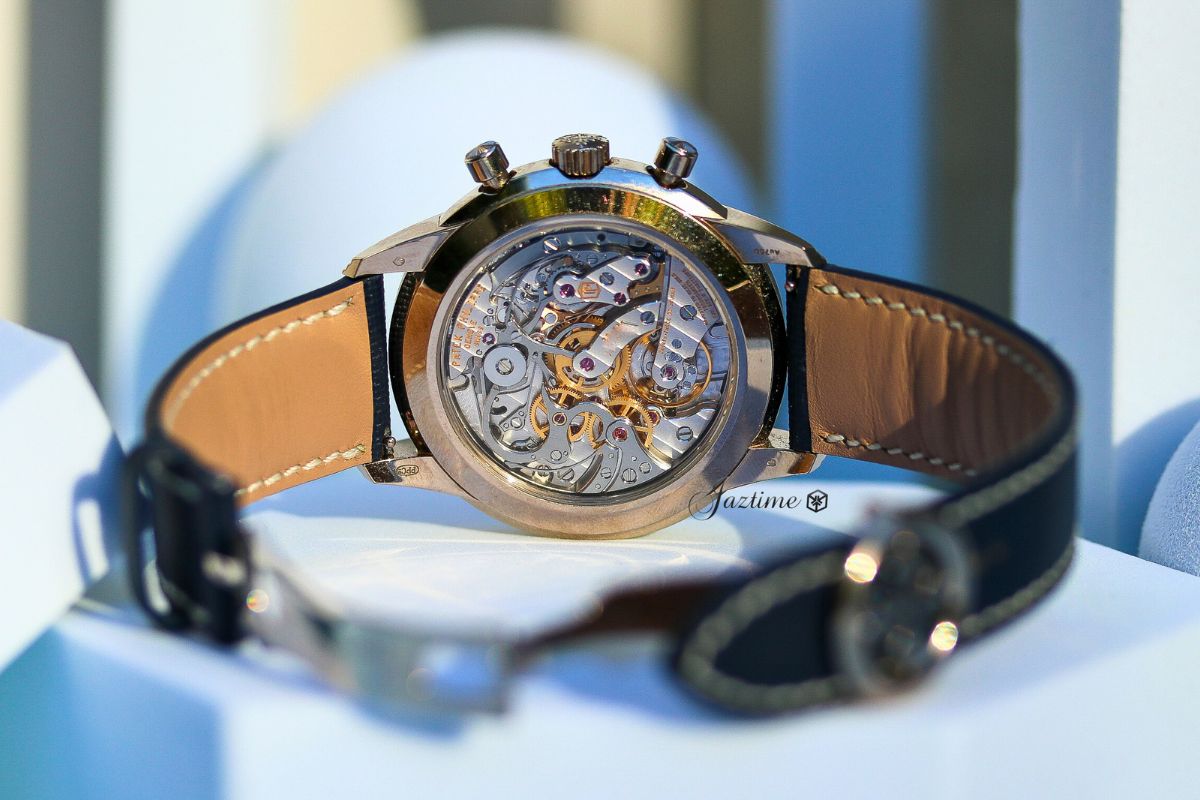 Patek Philippe Complications Chronograph White Gold Blue Dial 5172G-001 - Jaztime Blog - New & Used Luxury Watches - Orange County - CA - Jaztime Blog