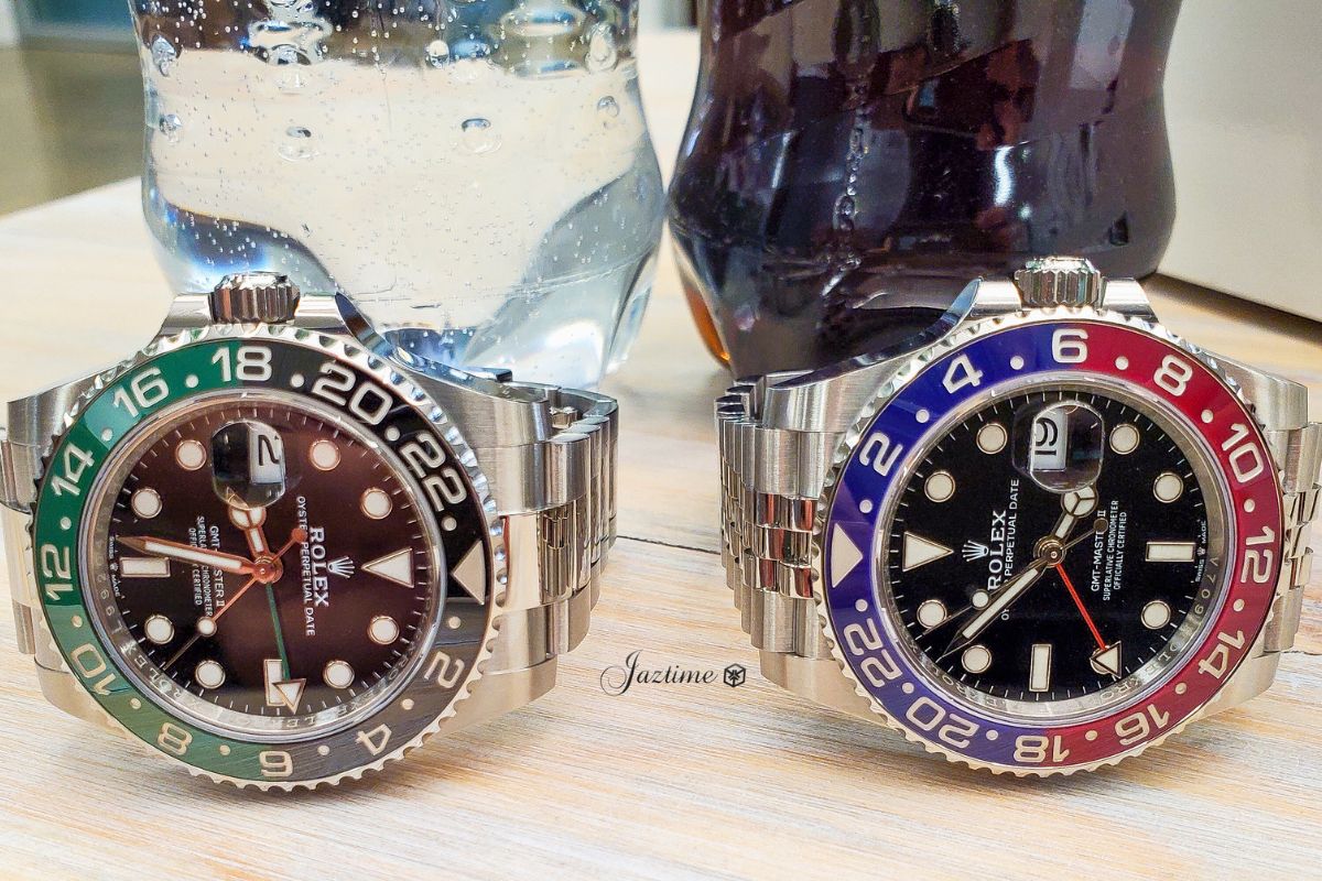 ROLEX GMT-MASTER II WATCHES - STAINLESS STEEL & BLACK DIAL - Jaztime Blog - New & Used Luxury Watches - Orange County - CA - Jaztime Blog 1