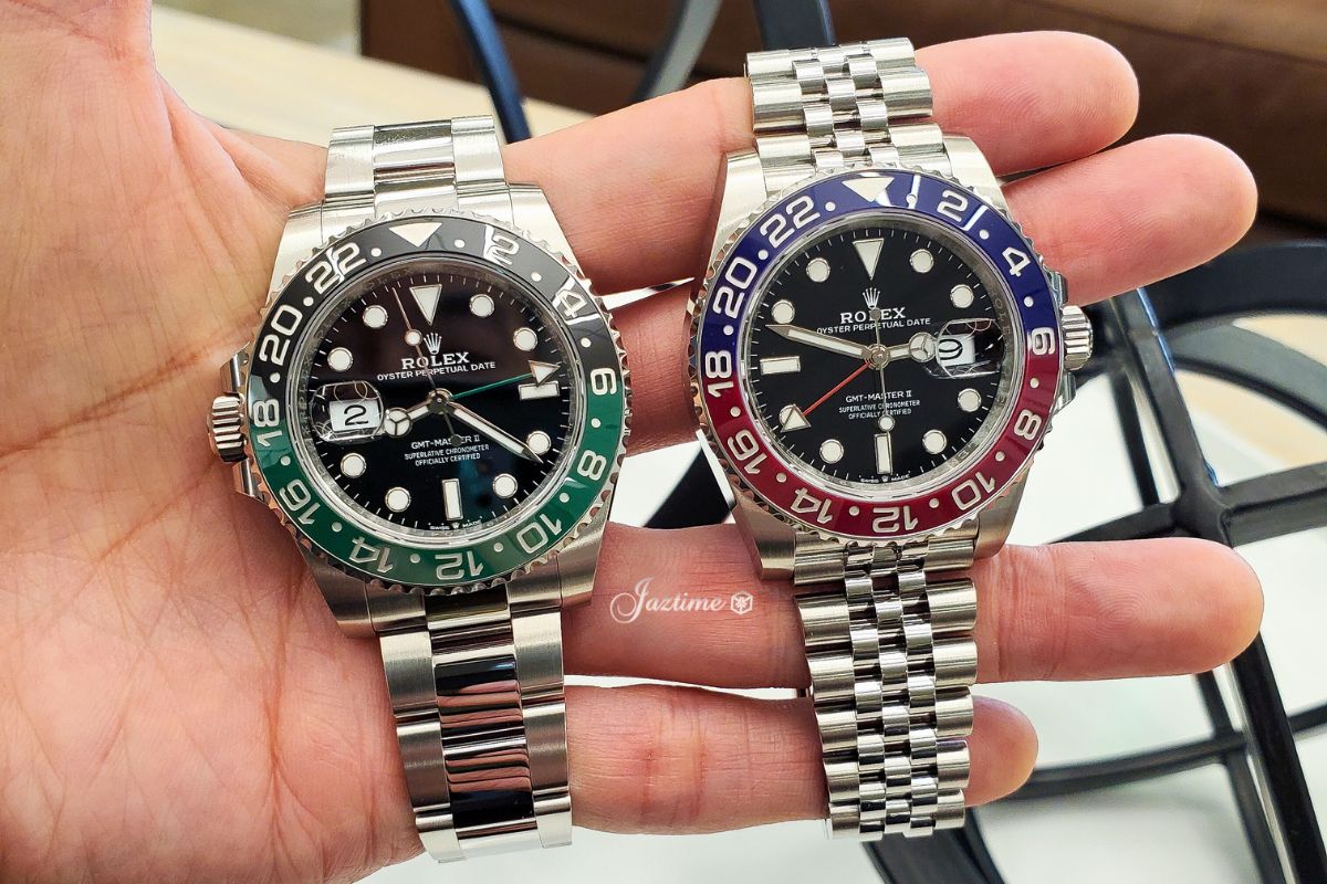 ROLEX GMT-MASTER II WATCHES - STAINLESS STEEL & BLACK DIAL - Jaztime Blog - New & Used Luxury Watches - Orange County - CA - Jaztime Blog 2