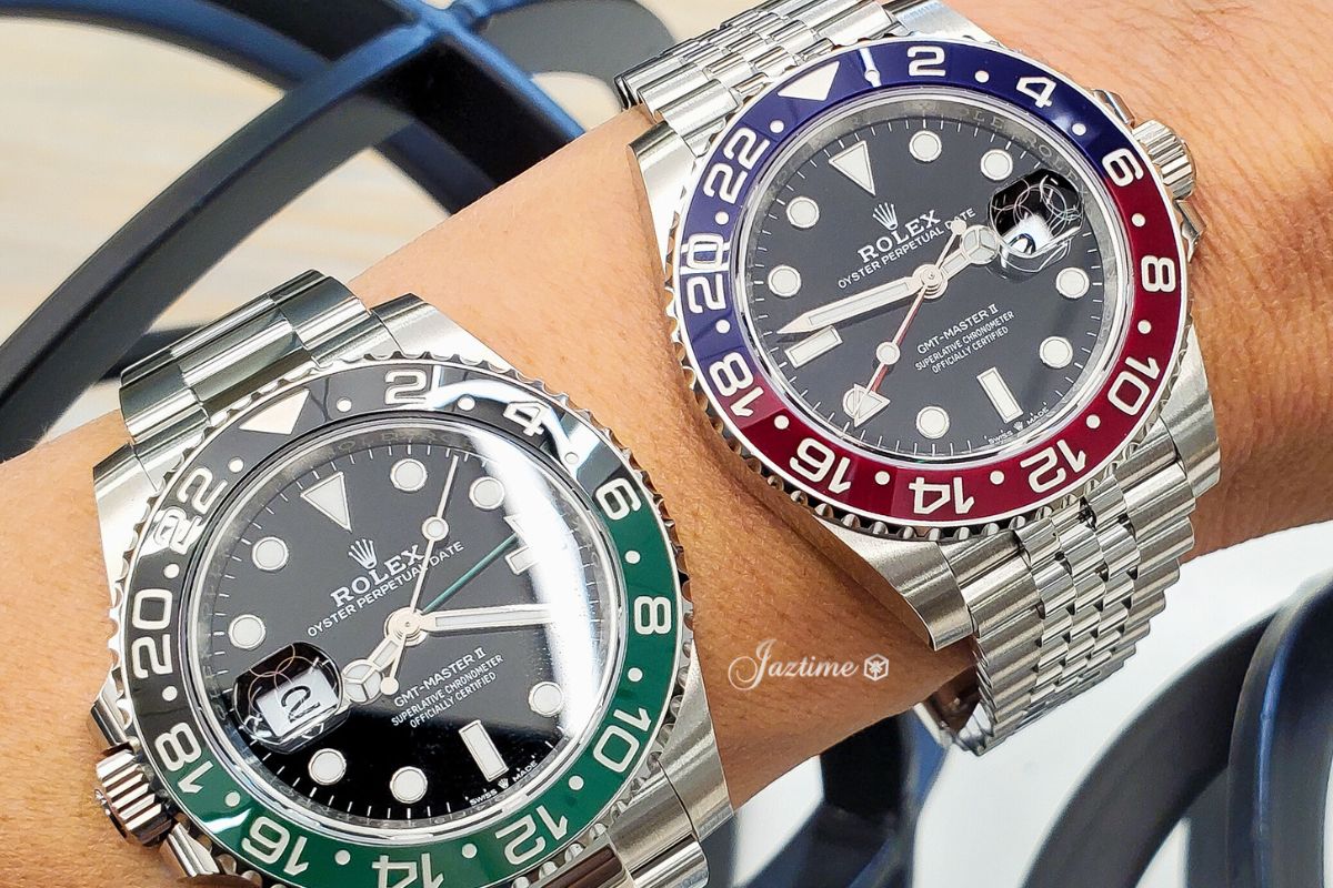 ROLEX GMT-MASTER II WATCHES - STAINLESS STEEL & BLACK DIAL - Jaztime Blog - New & Used Luxury Watches - Orange County - CA - Jaztime Blog 4