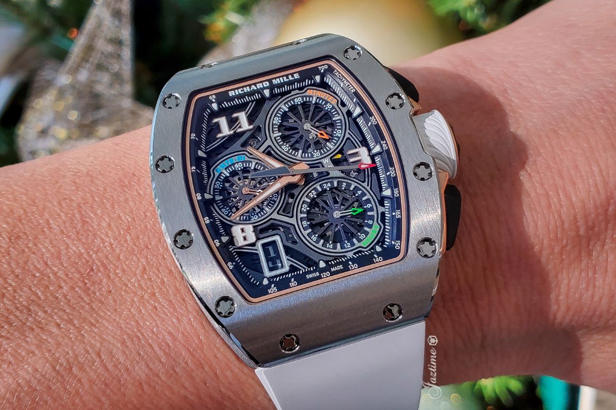 Richard Mille Automatic Lifestyle Flyback Chronograph Titanium RM 72-01 - Jaztime Blog - New & Used Luxury Watches - Orange County - CA - Jaztime Blog