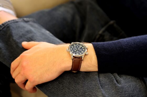 Patek Philippe Calatrava Pilot Travel Time White Gold Blue Dial 5524G-001