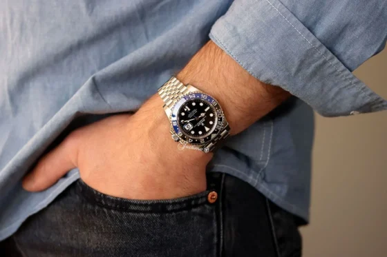 Rolex GMT-Master II Batman Jubilee 126710BLNR