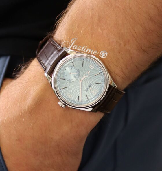 Rolex Perpetual 1908 Platinum Ice Blue Dial 52506
