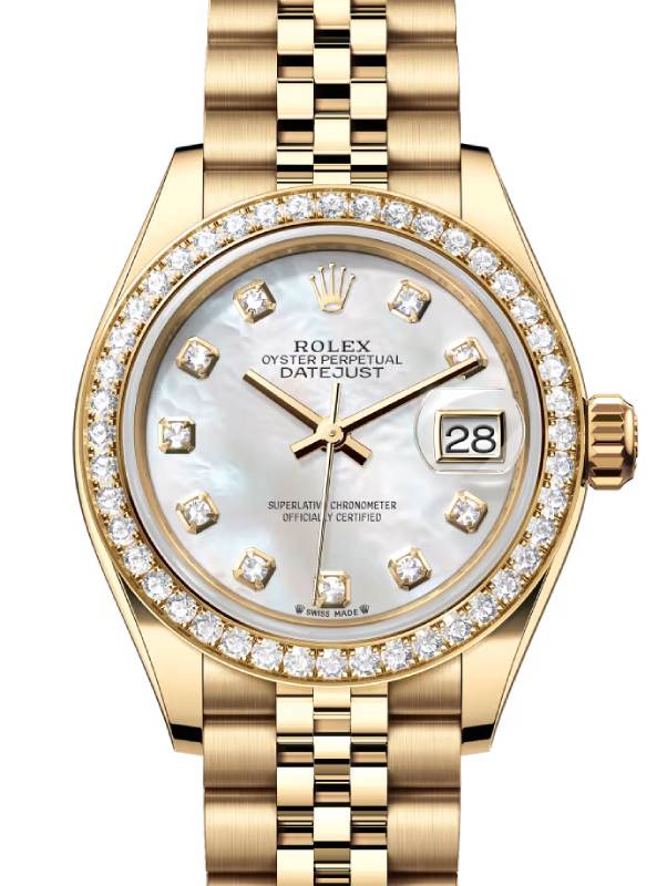 Diamond-set Bezel