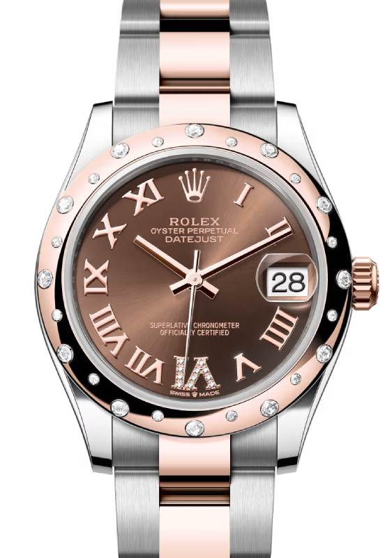 Domed Diamond-set Bezel