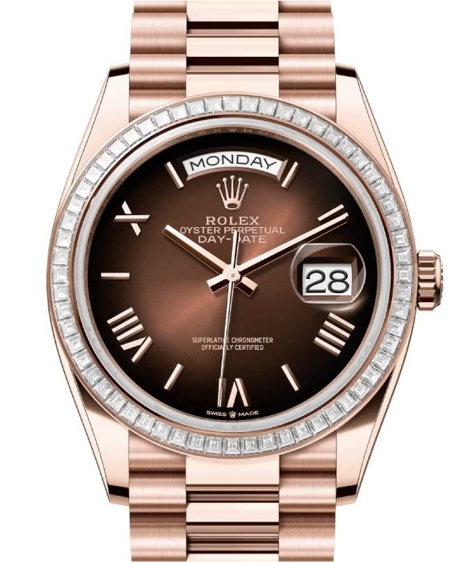 Baguette Diamond Bezel