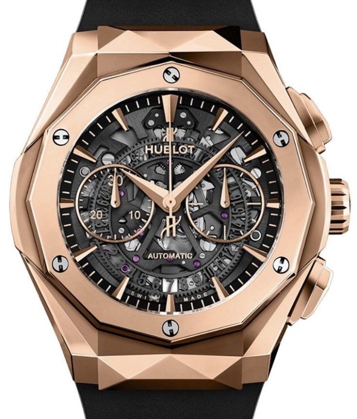 Hublot Classic Fusion 511.CM.1770.RX Black Magic Automatic 45mm Black Ceramic Rubber