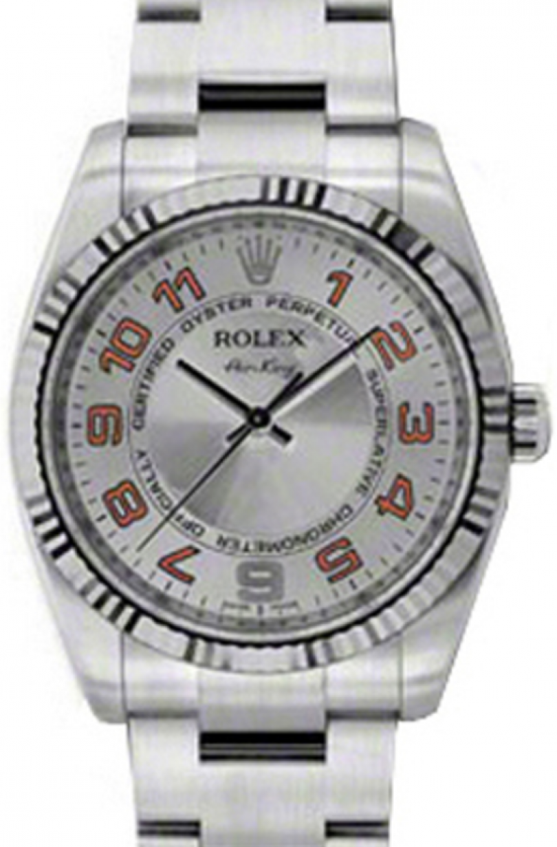 Rolex Air-King 114234-SLVOAFO Silver 
