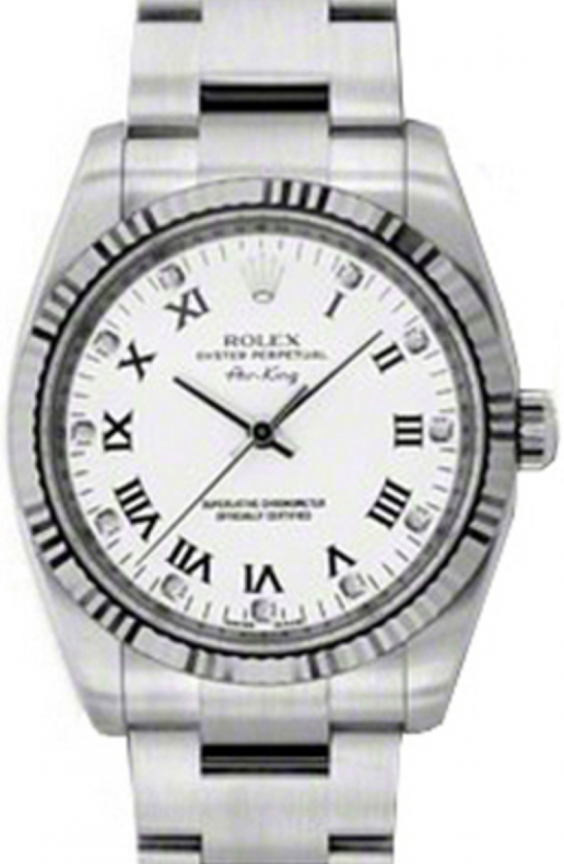 Rolex Air-King 114234-WHTDRFO White 