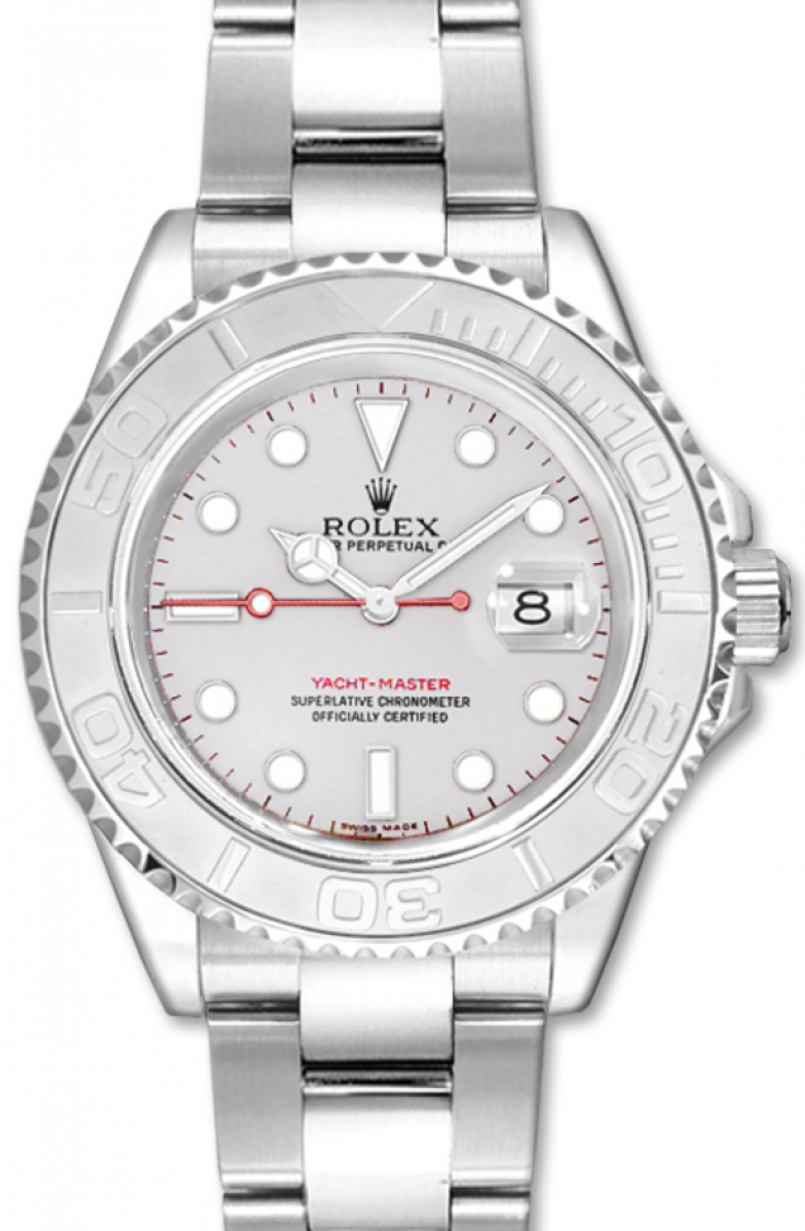 erindringer Bløde Syge person Rolex Yacht-Master 29 169622 Silver Dial Platinum Bezel Yellow Gold Oyster  - BRAND NEW