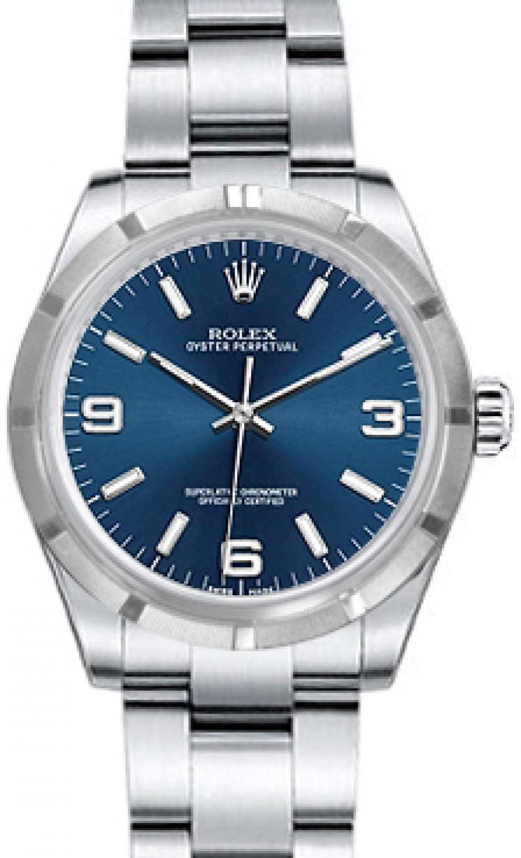rolex oyster perpetual 31 price blue