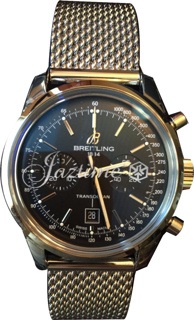 Breitling - Transocean Chronograph 38 Steel And Gold - Ocean