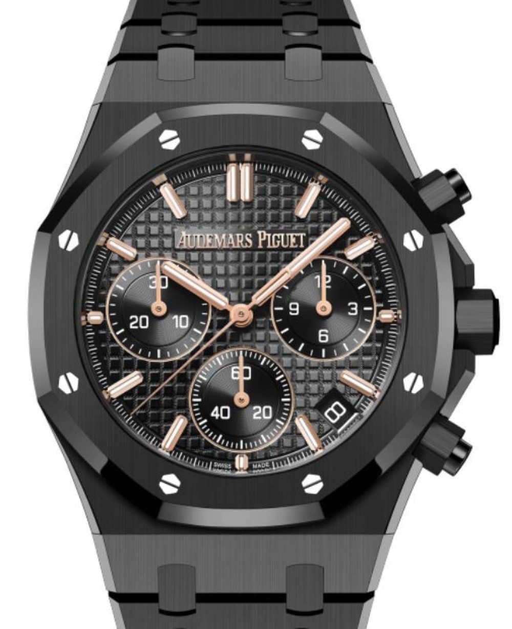 Audemars Piguet Royal Oak 41mm Stainless Steel Black Dial for $43,500 for  sale from a Trusted Seller on Chrono24