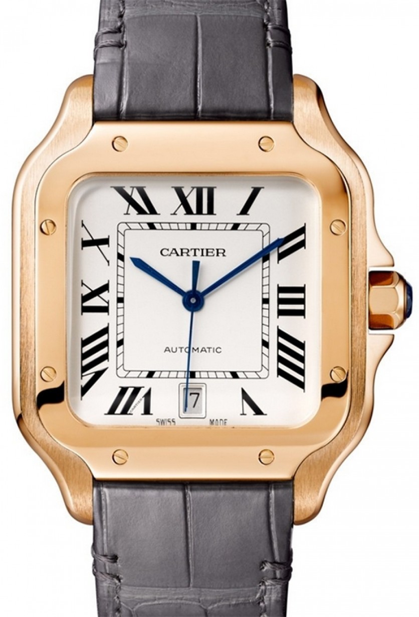 Cartier Santos De Cartier Men's Watch Large Automatic Interchangeable ...