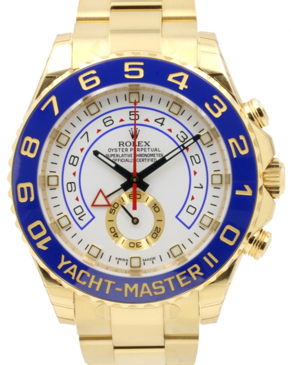 yachtmaster 2 solid gold