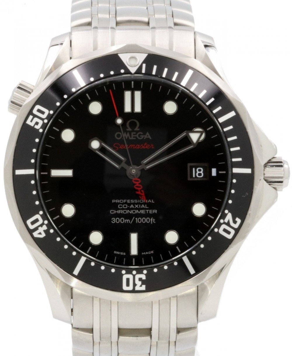 omega seamaster black dial