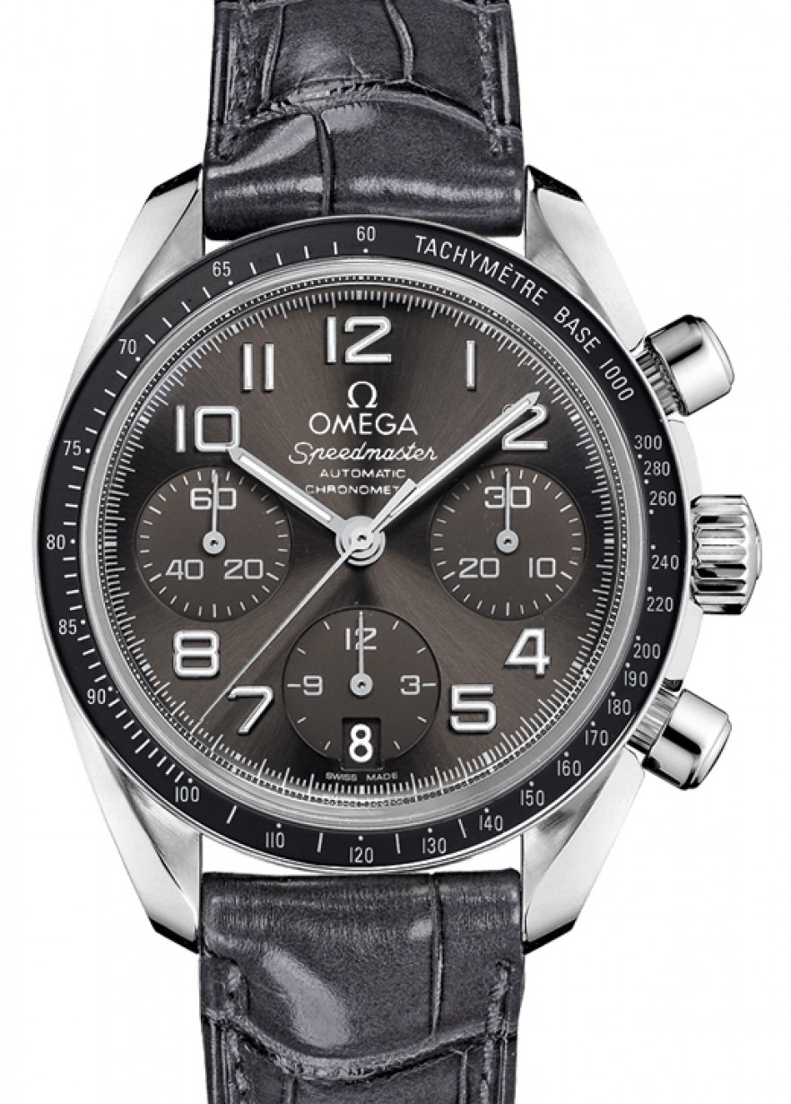 omega speedmaster grey dial