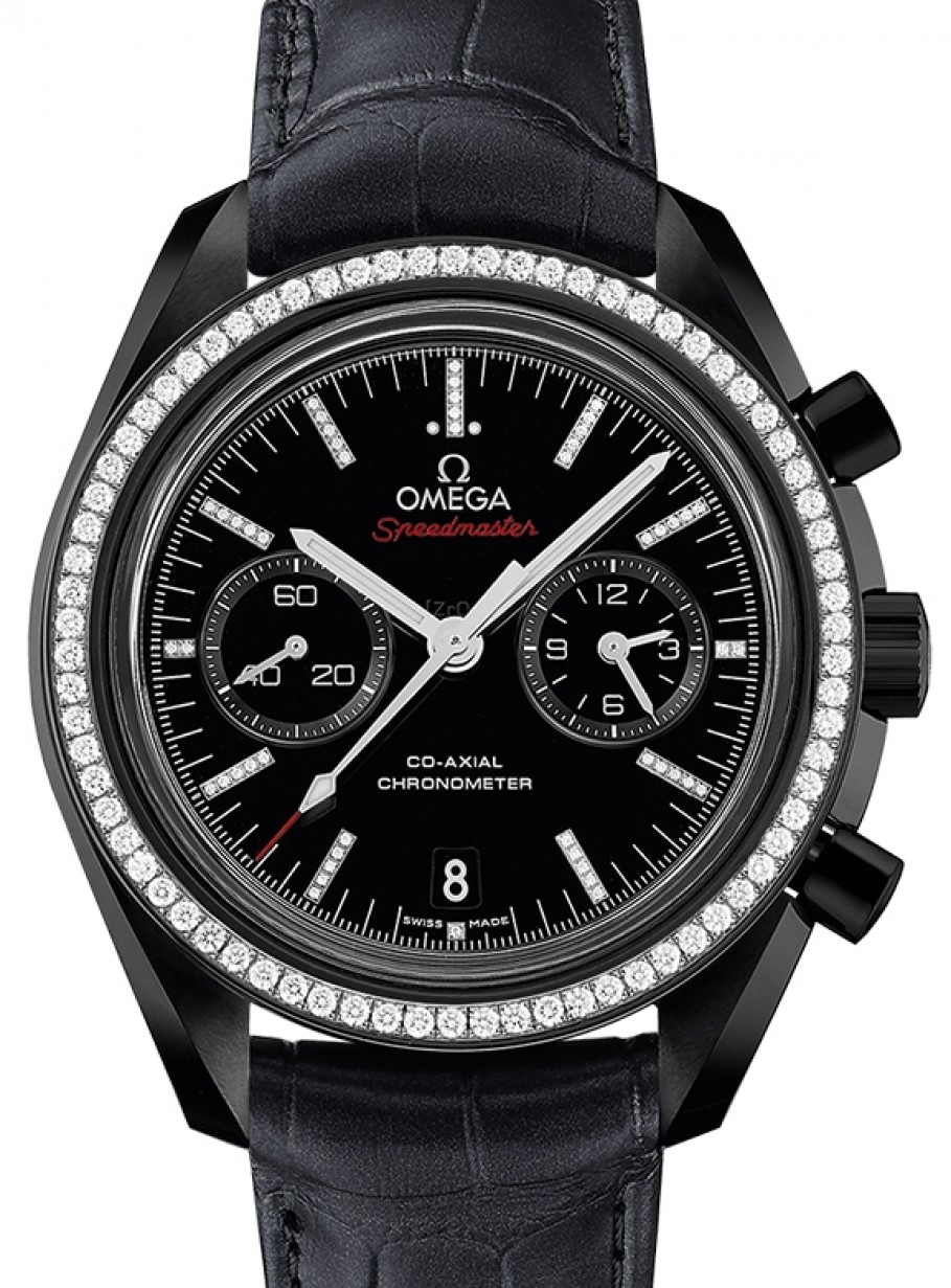 Omega Speedmaster Moonwatch Co-Axial Chronograph Ceramic ...