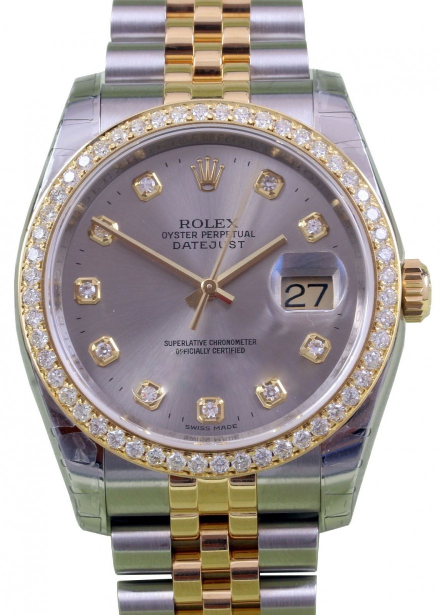 Rolex Datejust 116233 Diamond Dial and 