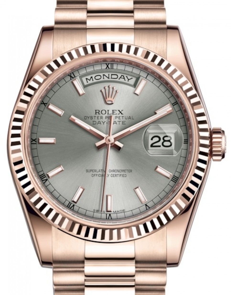 rolex day date president rose gold