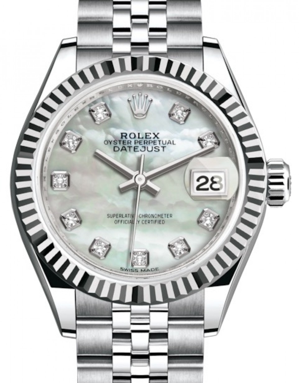 lady datejust mother of pearl