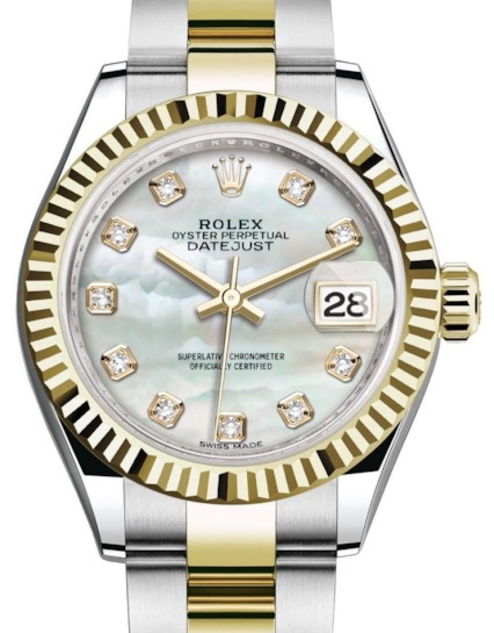 lady datejust mother of pearl