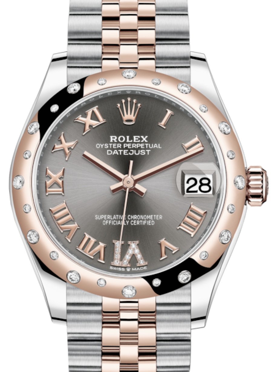 Rolex Lady-Datejust 31 Rose Gold/Steel 