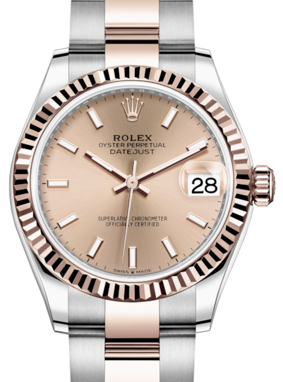 womens rolex oyster perpetual datejust gold price