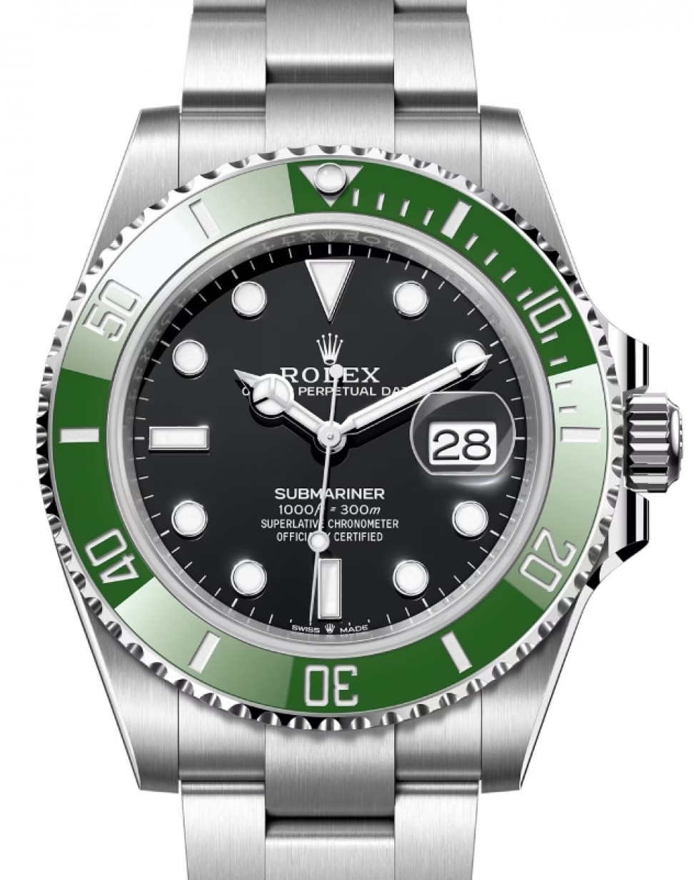 Rolex Black Stainless Steel Submariner 126610LV Men's Wristwatch 41 mm -  ShopStyle Jewelry