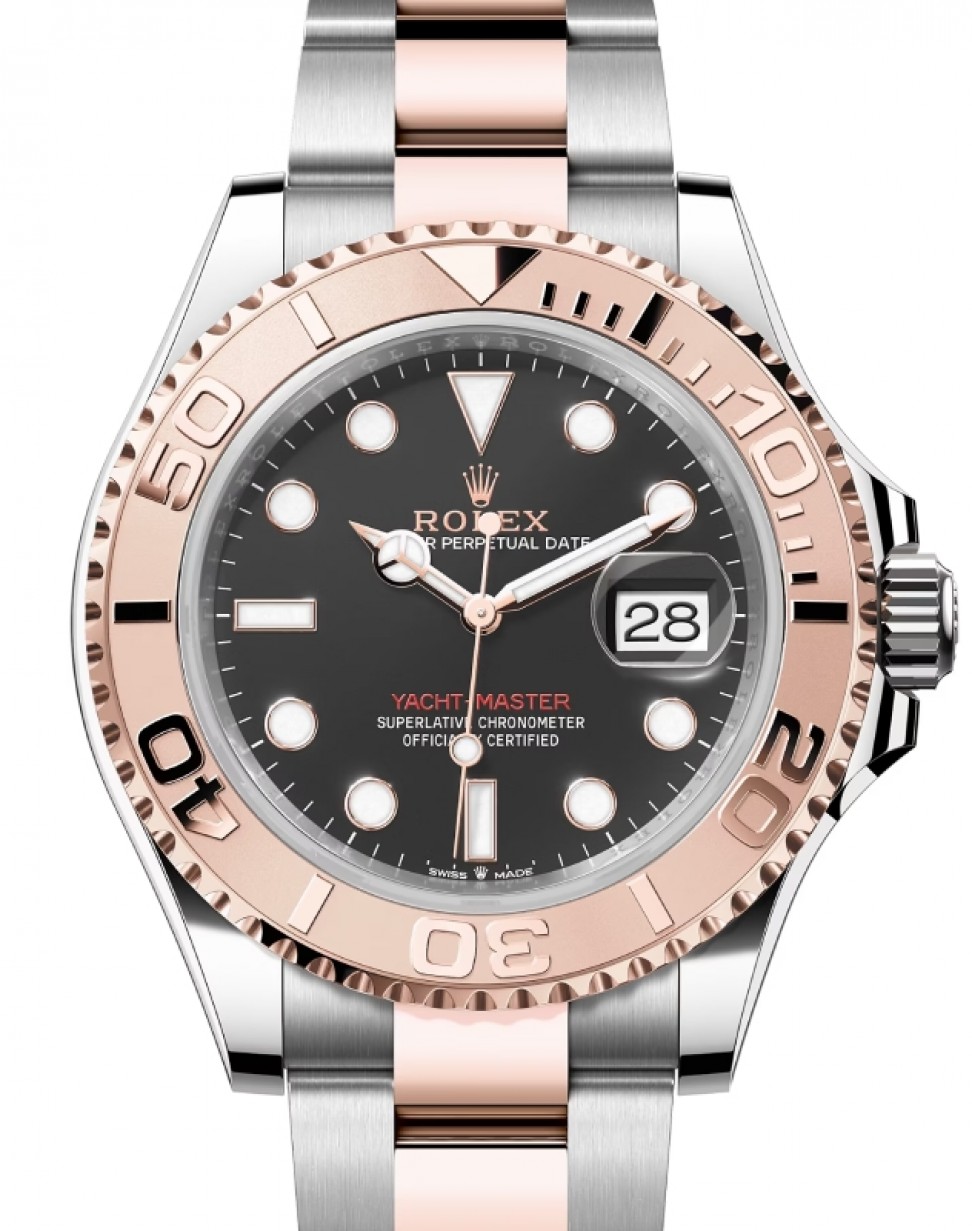Forinden Nysgerrighed Spil Rolex Yacht-Master 40 126621 Black Rose Gold Stainless Steel Oyster - BRAND  NEW