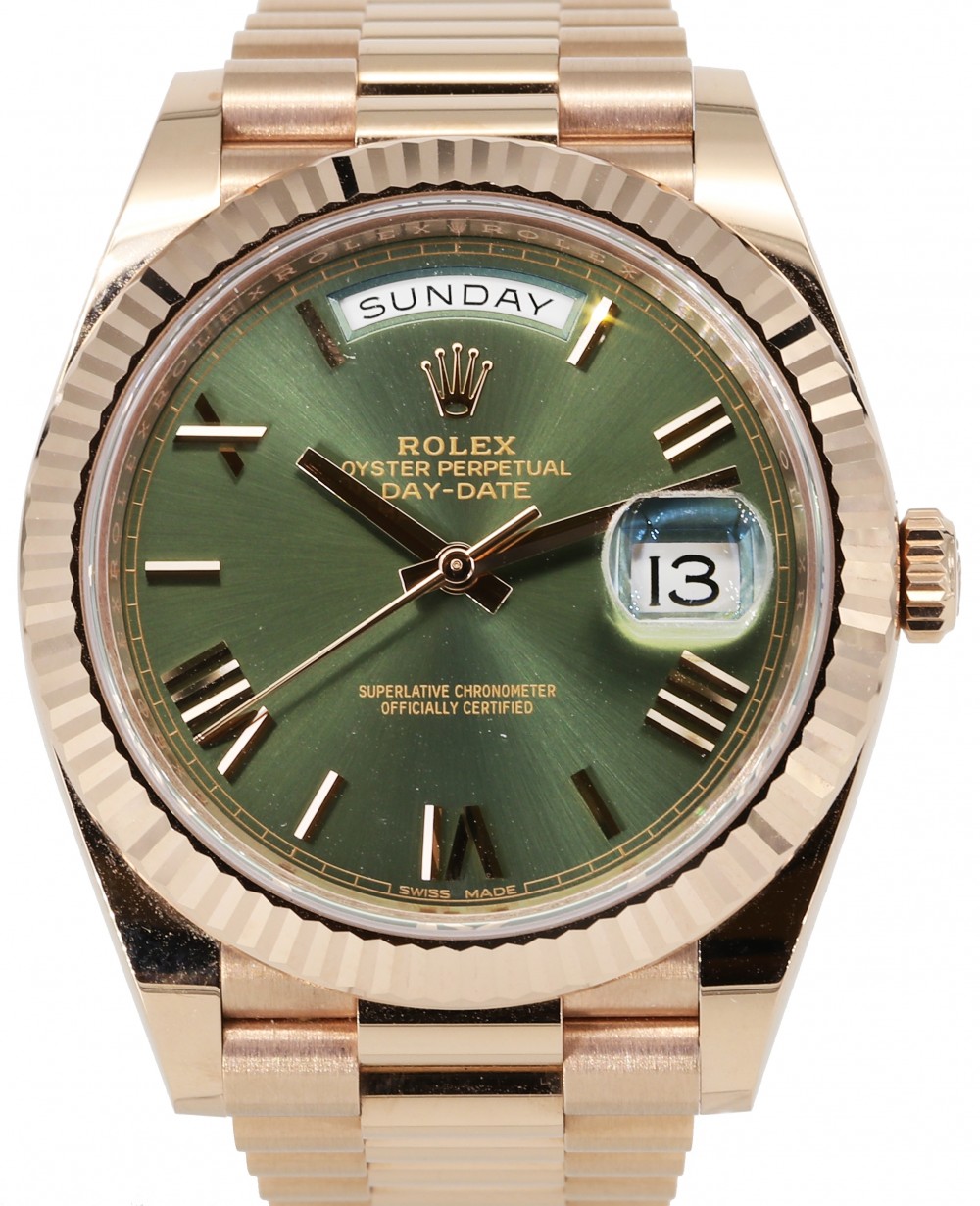used rolex day date 40