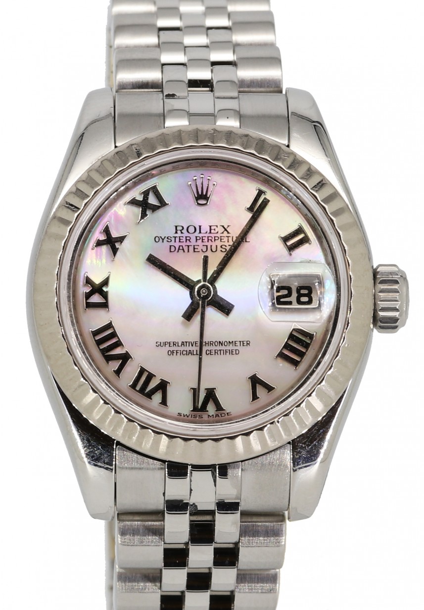 rolex lady datejust 26mm mother of pearl