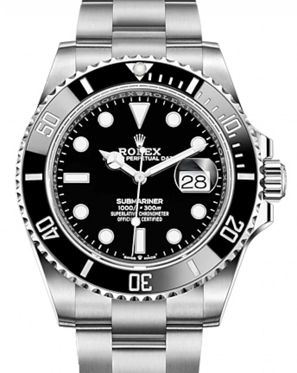 Rolex Submariner Date Steel Black 41mm Dial Ceramic Bezel Oyster Bracelet 126610LN PRE-OWNED