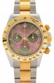 Product Image: Rolex Daytona 116523-DMOPR Black Mother Of Pearl Roman Yellow Gold Stainless Steel 
