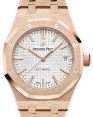 Product Image: Audemars Piguet Royal Oak Frosted Gold 15454OR.GG.1259OR.01 Silver Index Rose Gold 37mm Automatic - BRAND NEW