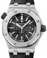 Product Image: Audemars Piguet Royal Oak Offshore Diver 42mm Stainless Steel Black Index 15703ST.OO.A002CA.01 - BRAND NEW
