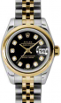 Product Image: Rolex Lady-Datejust 26 179163-BLKDJ Black Diamond Yellow Gold Stainless Steel Jubilee - BRAND NEW