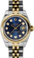 Product Image: Rolex Lady-Datejust 26 179163-BLUDJ Blue Diamond Yellow Gold Stainless Steel Jubilee - BRAND NEW
