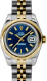 Product Image: Rolex Lady-Datejust 26 179163-BLUSJ Blue Index Yellow Gold Stainless Steel Jubilee - BRAND NEW