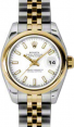 Product Image: Rolex Lady-Datejust 26 179163-WHTSJ White Index Yellow Gold Stainless Steel Jubilee - BRAND NEW