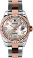 Product Image: Rolex Lady-Datejust 26 179171-SLVJDO Silver Jubilee Diamond Fluted Rose Gold Stainless Steel Oyster - BRAND NEW