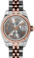 Product Image: Rolex Lady-Datejust 26 179171-STLRJ Steel Roman Fluted Rose Gold Stainless Steel Jubilee - BRAND NEW