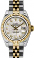 Product Image: Rolex Lady-Datejust 26 179173-METDJ Meteorite Diamond Fluted Yellow Gold Stainless Steel Jubilee - BRAND NEW