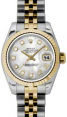 Product Image: Rolex Lady-Datejust 26 179173-MOPDFJ White Mother of Pearl Diamond Fluted Yellow Gold Stainless Steel Jubilee - BRAND NEW