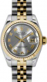 Product Image: Rolex Lady-Datejust 26 179173-SGRYRJ Steel Roman Fluted Yellow Gold Stainless Steel Jubilee - BRAND NEW